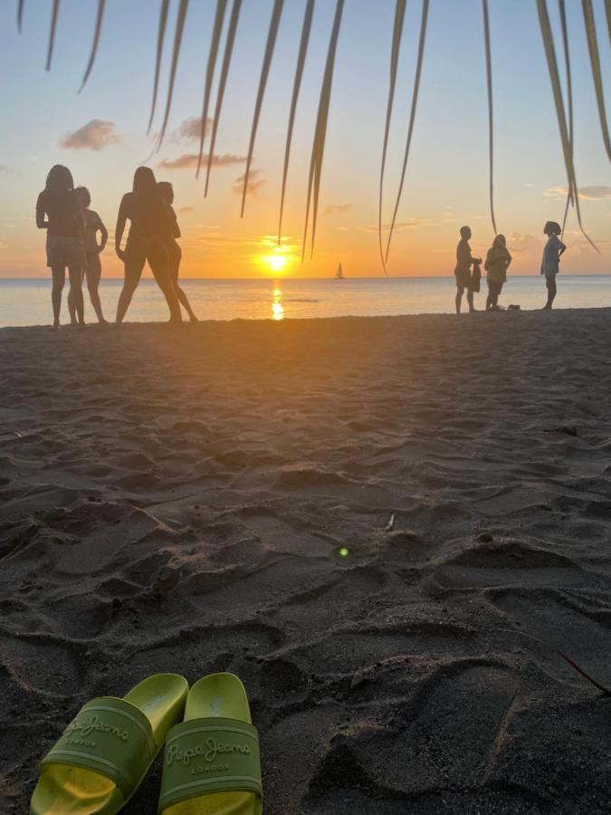 Sunset Appart, T2 Avec Vue Mer Et Plage A 1 Km Le Carbet Exterior photo